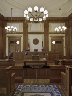 Courtroom Entrance in Hartford, CT